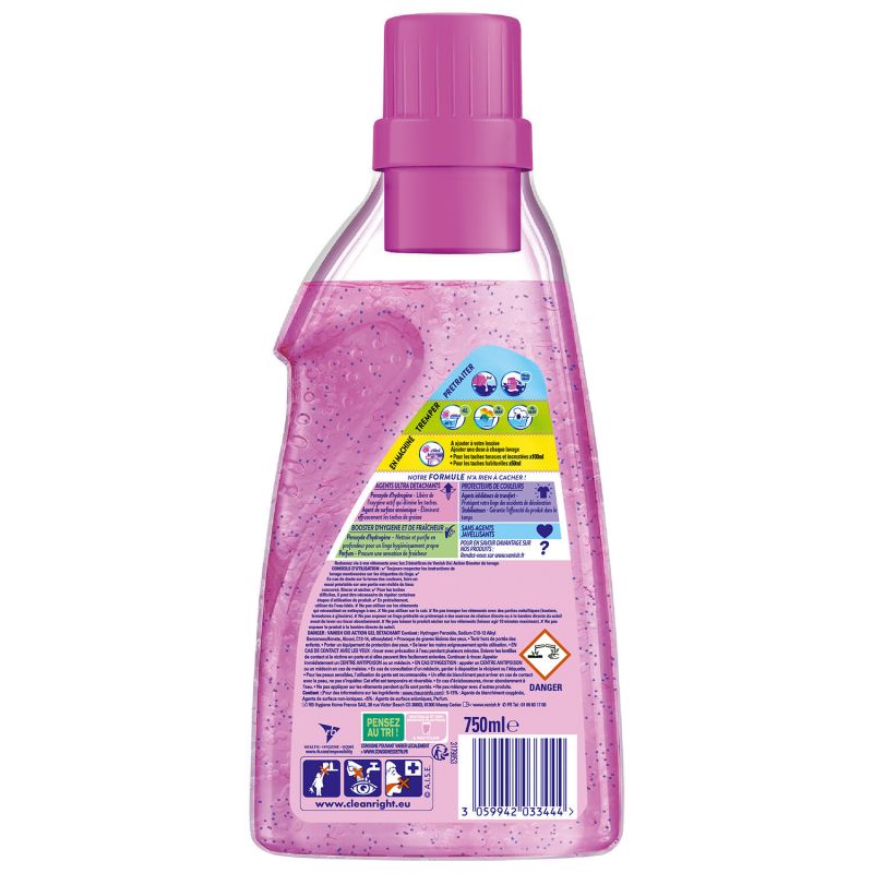 Gel détachant textile flacon de 750 ml Vanish Oxi-action Gel détachant textile flacon de 750 ml Vanish Oxi-action