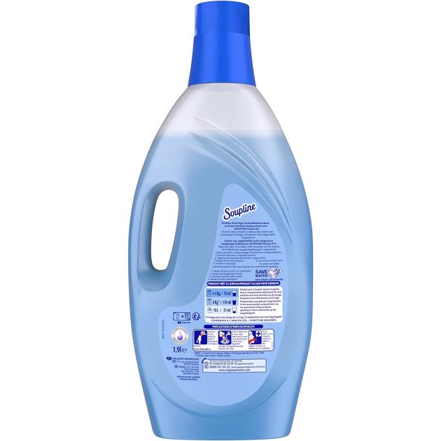 Adoucissant textile parfumé Soupline - bidon de 2 L
