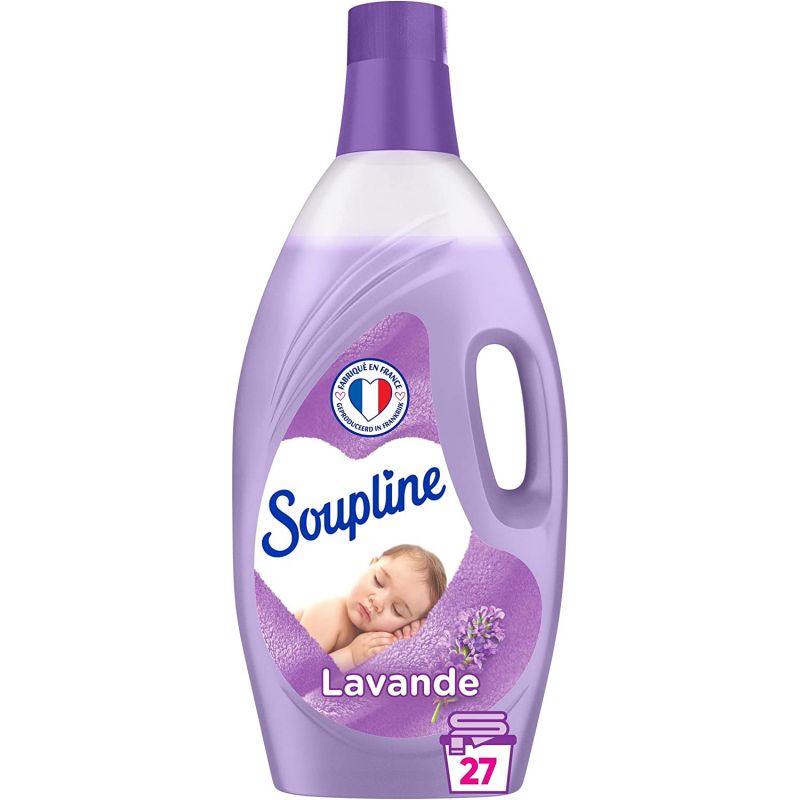Adoucissant textile parfumé Soupline - bidon de 2 L