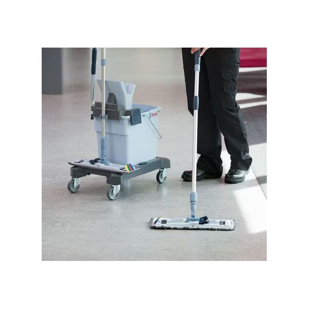 Chariot de lavage UltraSpeed Pro Single 25L Vileda + manche aluminium 150 cm Chariot de lavage UltraSpeed Pro Single 25L Vileda + manche aluminium 150 cm