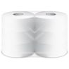 Papier toilette maxi jumbo blanc 640 m - lot de 6