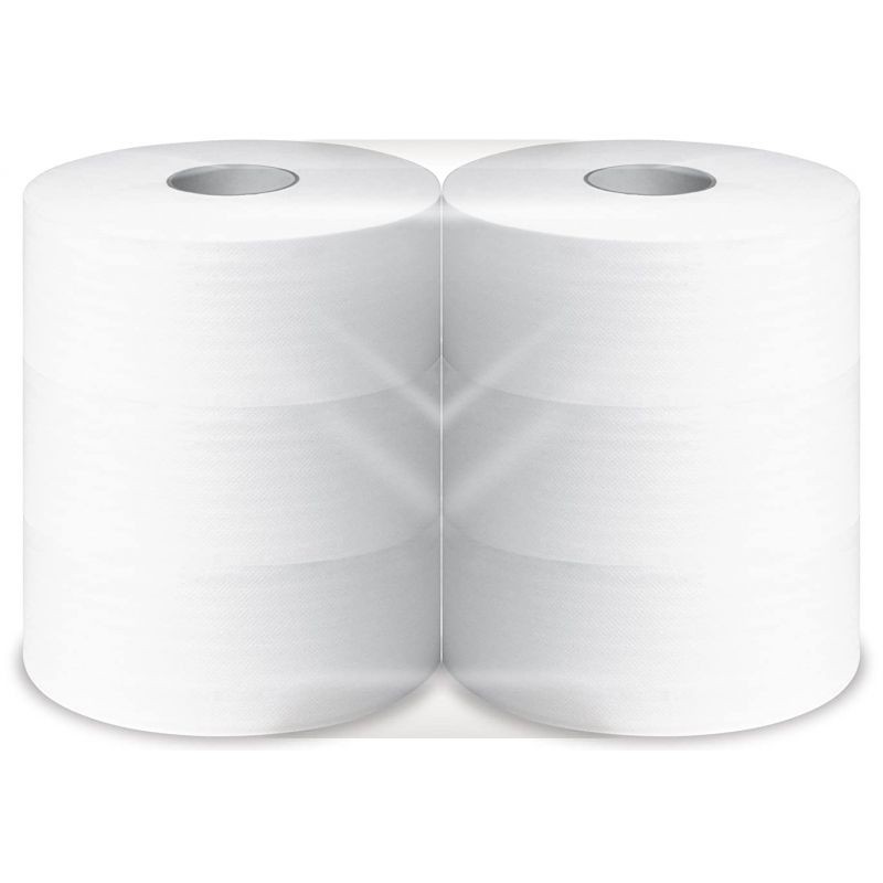 Papier toilette maxi jumbo blanc 640 m x6