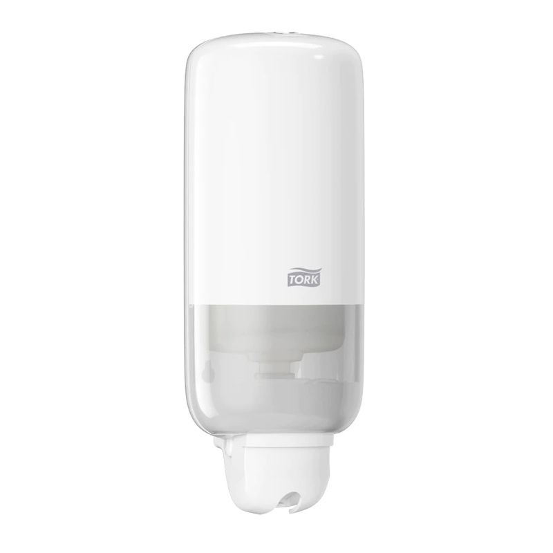Distributeur mural de savon mousse 1L Tork S1, blanc Distributeur mural de savon mousse 1L Tork S1, blanc