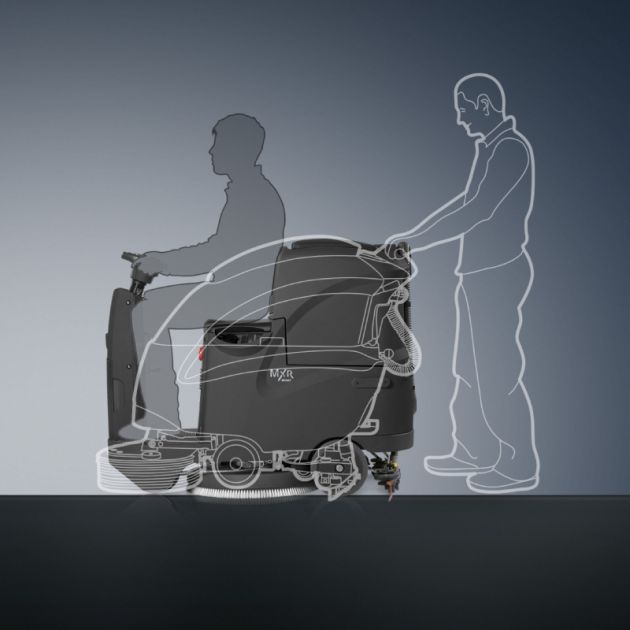 Autolaveuse autoportée à batterie compacte Autolaveuse autoportée à batterie compacte