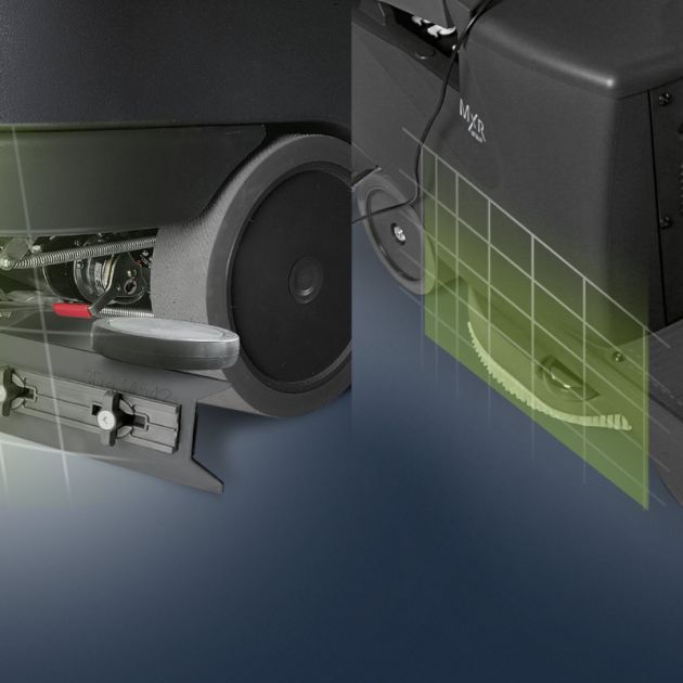 Autolaveuse autoportée à batterie MXR Autolaveuse autoportée à batterie MXR