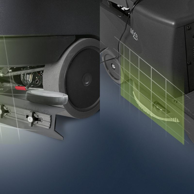 Autolaveuse autoportée à batterie MXR Autolaveuse autoportée à batterie MXR