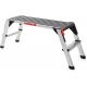 Plateforme de travail pliante 2 marches aluminium