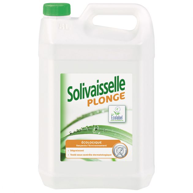Liquide vaisselle plonge Ecolabel Solivaisselle 5L