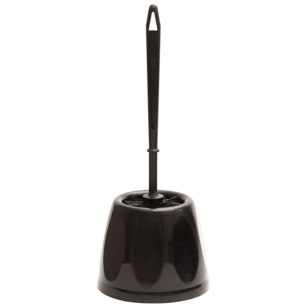 Brosse WC avec socle noir