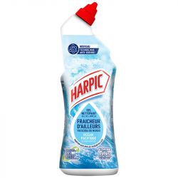 Gel wc fraicheur océane 750ml - lot de 4 flacons