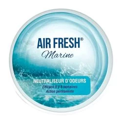 Gel neutralisateur d'odeurs désodorisant en pot parfum marine 250 g Airfresh