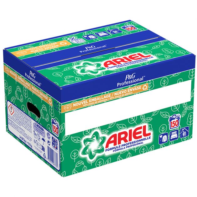 Lessive en poudre Ariel professional carton 150 doses