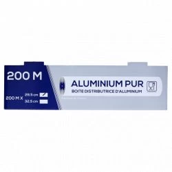 Rouleau de 200 m aluminium alimentaire