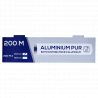 Rouleau de 200 m aluminium alimentaire