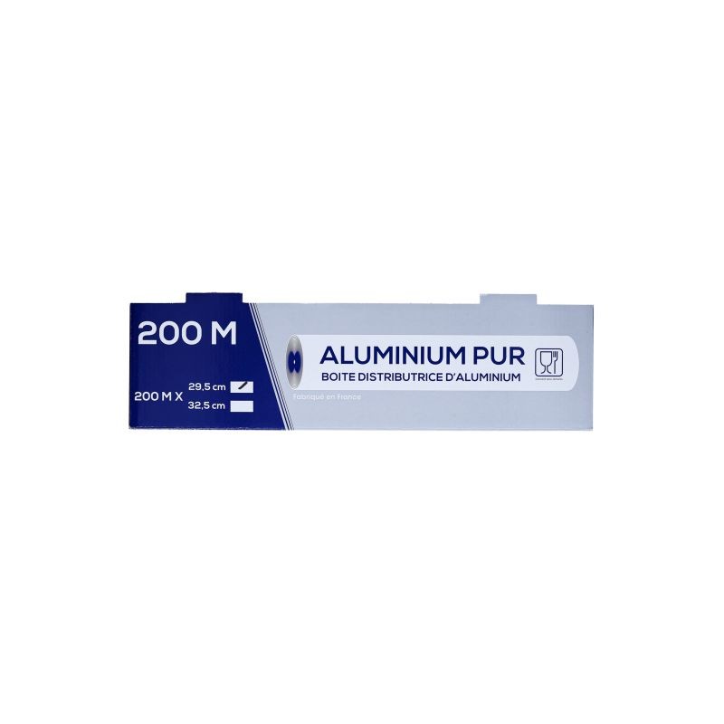 Rouleau de 200 m aluminium alimentaire