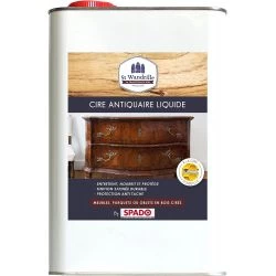 Cire liquide parquets et bois bidon de 5 L St Wandrille