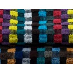 Torchons multicolores coton - lot de 6