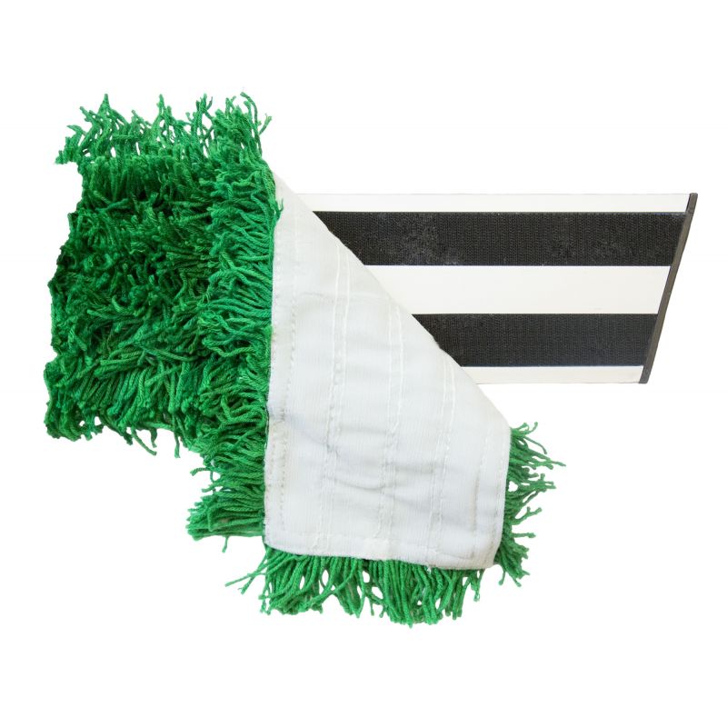 Balai trapèze velcro aluminium 120 cm manche réglable 180 cm