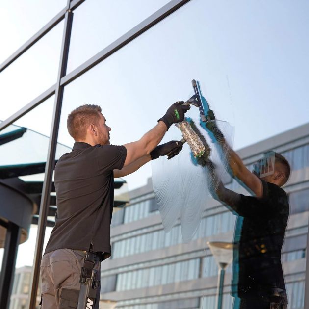 Raclette vitres en caoutchouc souple Ergo Tec Ninja 30°