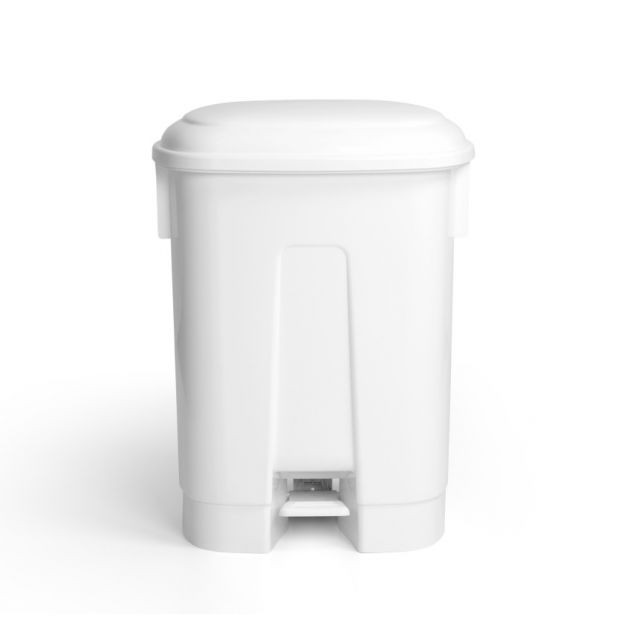 Poubelle à pédale en polypropylène 60 L Poubelle à pédale en polypropylène 60 L