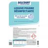 Lessive désinfectante professionnelle poudre 10 kg