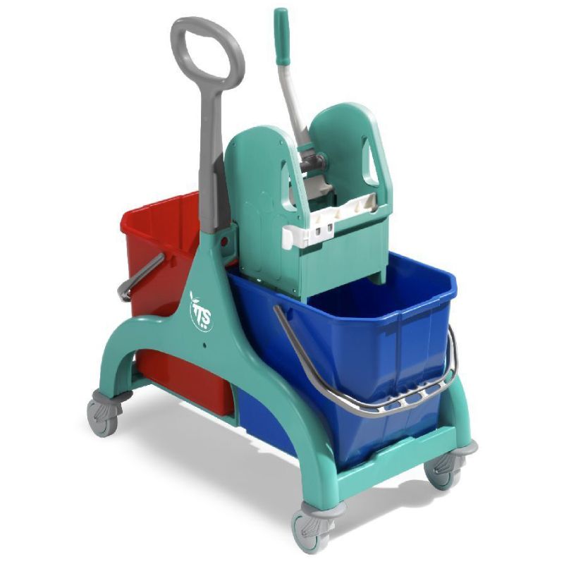 Chariot de ménage duo Nick à presse 30 L TTS Chariot de ménage duo Nick à presse 30 L TTS