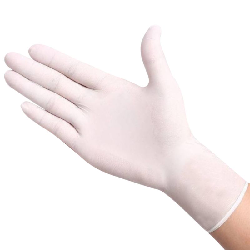 Gant d'examen en latex non poudré - boîte de 100