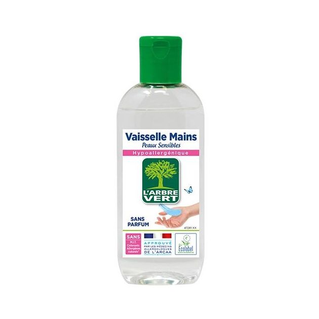 Liquide vaisselle mains 18 petits flacons 100 ml