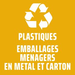 Sticker tri sélectif 12 x12 cm