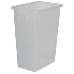 Poubelle de tri intérieur Mix and Match Transparent 60 L