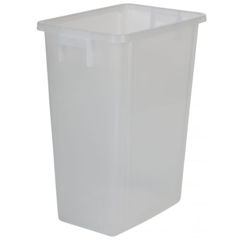 Poubelle intérieur de tri sélectif 60 L transparent Poubelle intérieur de tri sélectif 60 L transparent