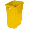 Poubelle intérieur de tri sélectif 60 L jaune