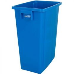Poubelle de tri intérieur Mix and Match Bleu 60 L