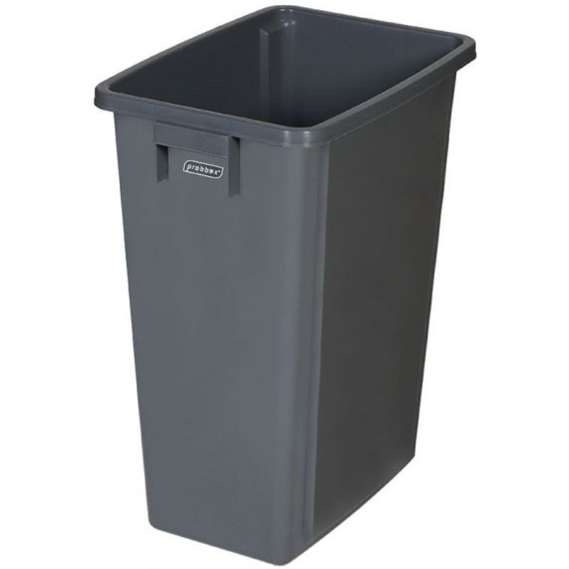 Poubelle intérieur de tri sélectif 60 L gris Poubelle intérieur de tri sélectif 60 L gris