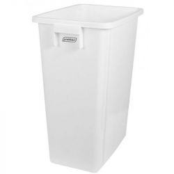 Poubelle de tri intérieur Mix and Match Blanc 80 L