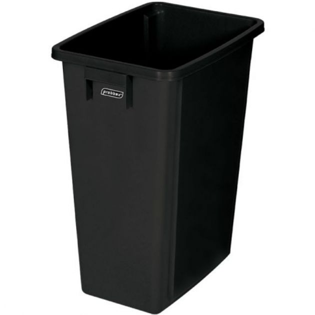 Poubelle intérieur de tri sélectif 60 L noir Poubelle intérieur de tri sélectif 60 L noir