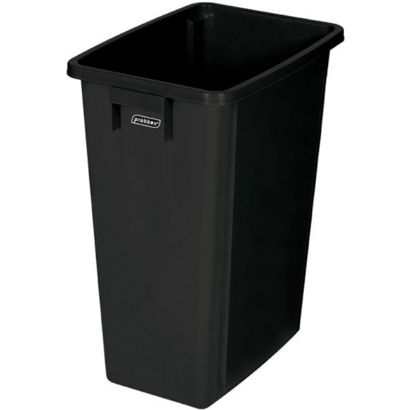 Poubelle intérieur de tri sélectif 60 L noir Poubelle intérieur de tri sélectif 60 L noir