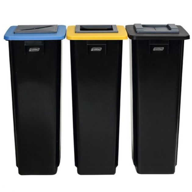 Poubelle intérieur de tri sélectif 80 L
