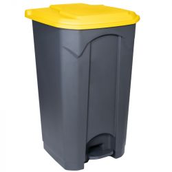 Poubelle pour extérieur en PEHD, 240 L, dimensions (L x l x H) 58