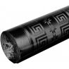 Rouleau nappe papier damassé noir 1,18 x 25 m