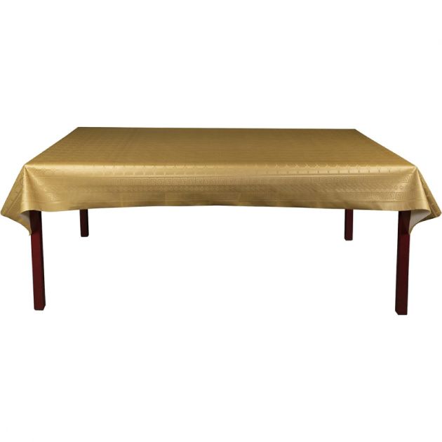 Rouleau nappe papier doré damassé 1,18 x 25 m