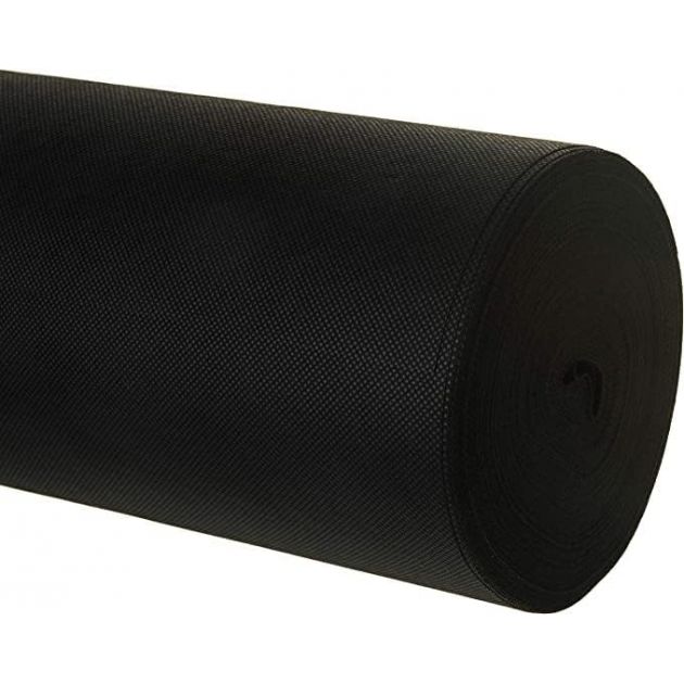 Rouleau nappe intissé 1,2 x 25 m Noir Rouleau nappe intissé 1,2 x 25 m Noir
