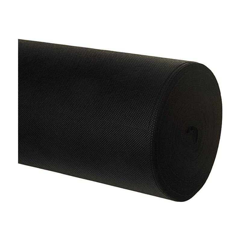 Rouleau nappe intissé 1,2 x 25 m Noir Rouleau nappe intissé 1,2 x 25 m Noir