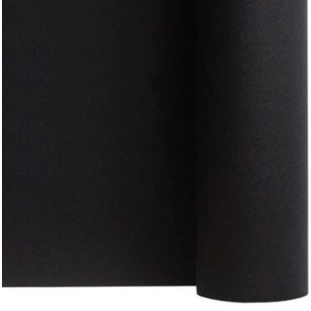 Rouleau nappe intissé 1,2 x 25 m Noir Delcourt Rouleau nappe intissé 1,2 x 25 m Noir Delcourt