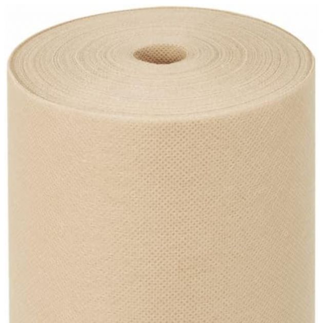 Rouleau nappe intissé 1,2 x 25 m Beige Rouleau nappe intissé 1,2 x 25 m Beige