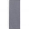 50 serviettes pochette couverts gris anthracite