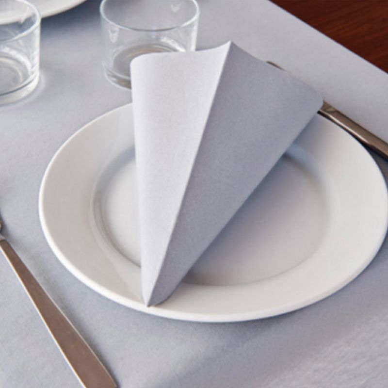 Serviettes intissées 40 x 40 cm Plié