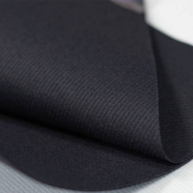 Serviettes intissées 40 x 40 cm Plié Noir