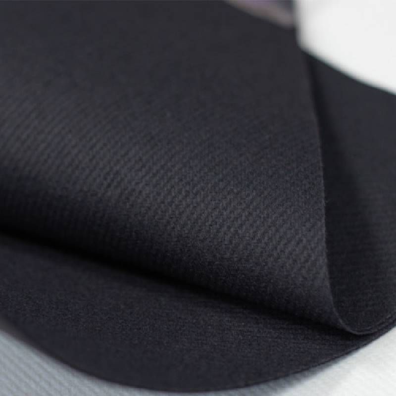 Serviettes intissées 40 x 40 cm Plié Noir