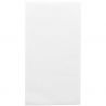 1500 serviettes papier pliage 1/8ème 38 x 38 cm micro gaufrée blanc